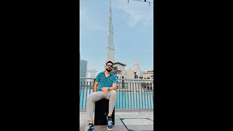 shooting on Burj khalifa dubai