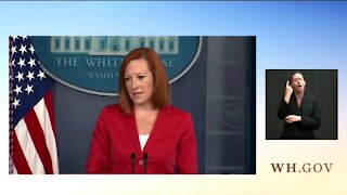 Psaki: Biden Respects Olympian Who Turned Her Back On National Anthem