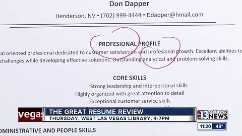 The Great Resume Review on January 17