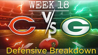 Green Bay Packers Defense Vs Chicago Bears Week 18 Opening Drive...The Good, Bad, and The Ugly