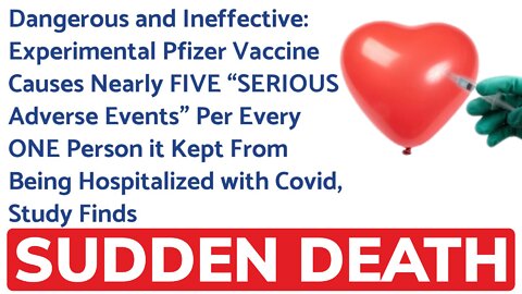 SUDDEN DEATH Dangerous and Ineffective | Athletes, Doctors, Teens and children “unexpectedly” die after taking vax