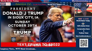 Donald J Trump in Sioux City, IA 10-29-2023