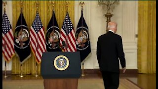 Biden Walks Away And Ignores Questions From Reporters