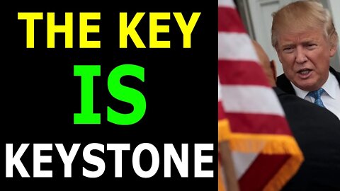 PRESIDENT TRUMP ADDRESSES THE NATION ON JUNE 30, 2022 - Q CONFIRMED! THE KEY IS KEYSTONE