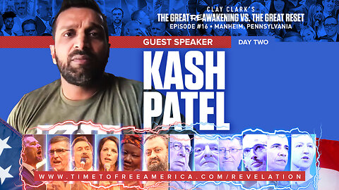 Kash Patel | What Is Actually Going On and What Can Be Done to About It to SAVE AMERICA
