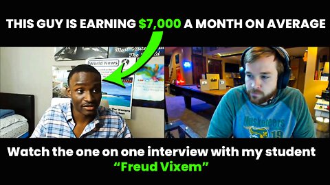 This Guy Is Making $7,000 a Month, And You Can Too!