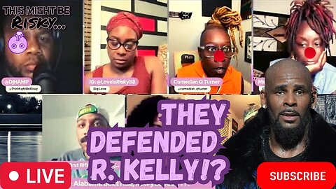 TWO MEMBERS OF THE LGBTQ COMMUNITY STICK UP FOR R. KELLY IN THIS CLIP! THIS IS UNBELIEVABLE!