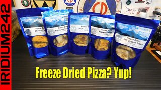 Freeze Dried Pizza Back In Stock! This Is How I Make It!