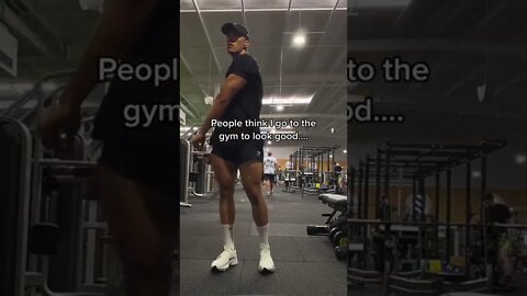 People think I go to the gym to look good 😂| Gym TikTok