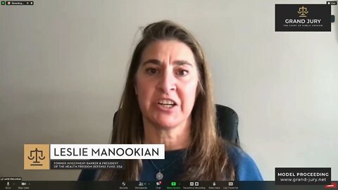 Grand Jury - 20/02/2022 - Jour 5 - Leslie Manookian - Nous vivons une démolition contrôlée de notre système politique et économique