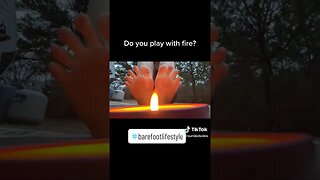 Soles on fire #candle #fire #Soles #barefoot #feet