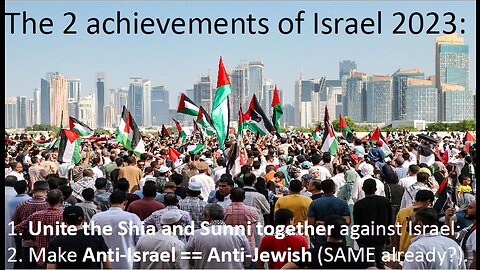 Israel achieved 2 big things