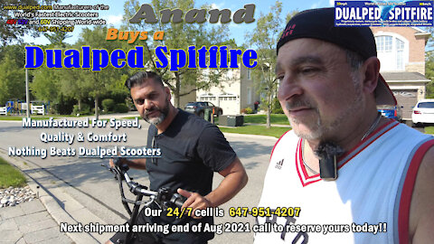 Anand In Richmond Hill Buys A Dualped Spitfire