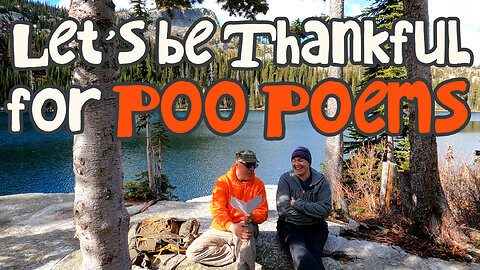 Come, Ye Thankful People: Let's Be Thankful for More Poo Poems!