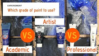 ACADEMIC vs ARTIST vs PROFESSIONAL Artist's Loft Paint for Acrylic Pour