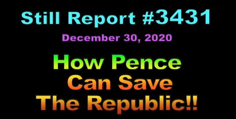 Will VP Pence do it?