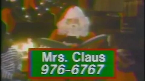 Sleazy 80s Santa Hotline (1-900 Number)