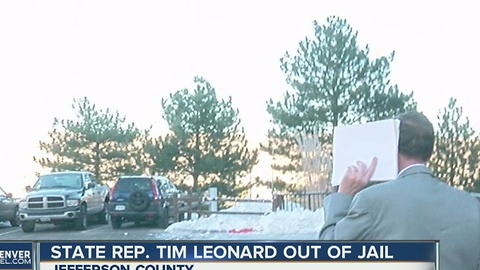 State Rep. Tim Leonard released from jail