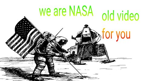 We are NASA the space in USA flags in the first time