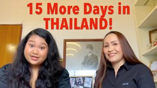 15 More Days in Thailand Tourists from October 1, 2022