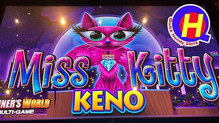 Miss Kitty KENO! New Game...First on YouTube?