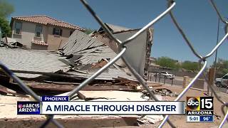 Congregation members react after Phoenix church explosion