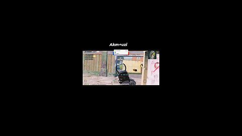 akm uzi bgmi gameplay video