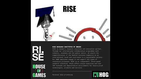 House of Games #18 - RISE