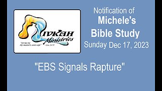 EBS Signals Rapture