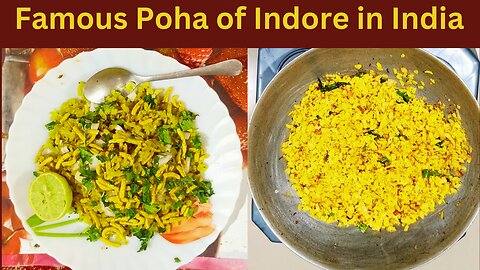 Learn how to make indore's famous Indori Poha recipe in an easy way!! How to make poha