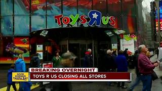 Toys R Us closing all 740 U.S. stores
