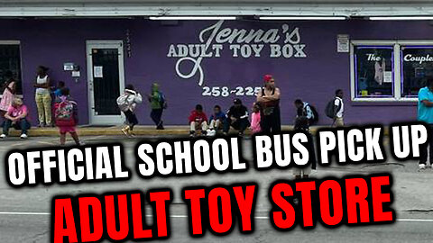 🌐Tennessee School Bus Pick Up Spot is at a Adult Toy Store🌐