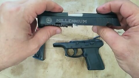 How to Disassemble the Taurus Millenium PT132, .32 ACP (7,65x17 mmSR/7,65 mm Browning)