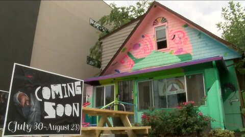 Rainbow Militia took over a home set to be demolished and turned it into a circus