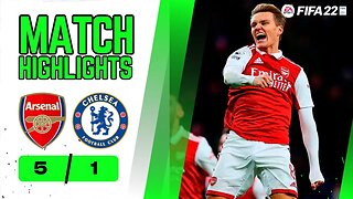 Arsenal VS Chelsea | Highlights FIFA 22