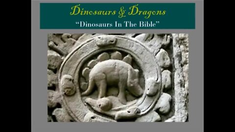 Dinosaurs In The Bible