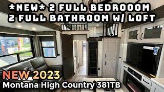2023 Keystone Montana High Country 381TB | New 2 Bedroom 2 Full Bathroom Fifth Wheel RV!