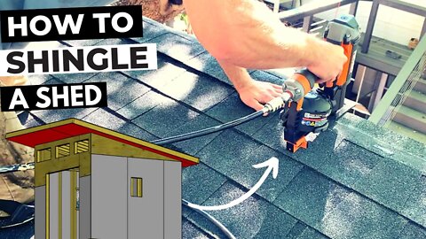 How to Install Asphalt Shingles on a Shed Roof (DIY Step-by-Step Tutorial)