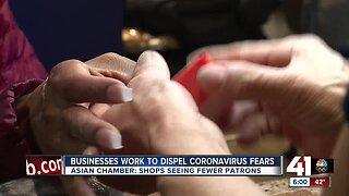 Businesses work to dispel coronavirus fears