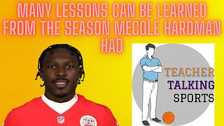 Lessons I can teach my elementary school students via Mecole Hardman after his game-winning TD