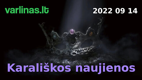 Varlinas tiesiogiai - 2022 09 14 - Karališkos naujienos