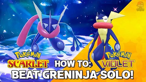 Best Method To Beat Greninja Tera Raid in Pokemon Scarlet and Violet