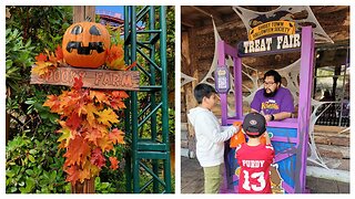 Knotts Spooky Farm 2023 Let's go trick or treating 🎃 👻. #halloween #spooky #trickortreating