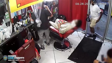 Caught On Camera- Man Robs Bronx Barbershop At Gunpoint, Gets Away With Nearly $30K Worth Of Propert