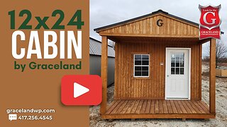 🔎12x24 Cabin by Graceland 😎⏰💬MESSAGE ME NOW!