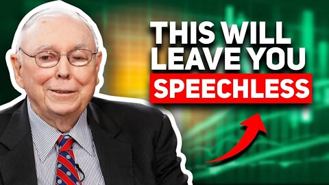 Charlie Munger's Life Advice Will Leave You SPEECHLESS