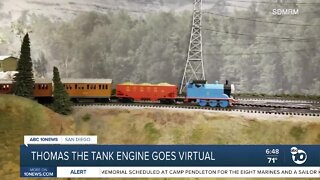 Thomas the tank engine goes virtual
