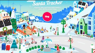 Santa Tracker: Checking Up on Santa Just Before Christmas
