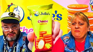 Julie's Cheese Sandwich Snack Review