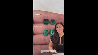 How are emeralds from Zambia vs Colombia different? Expert opinion helpful tips and info with price